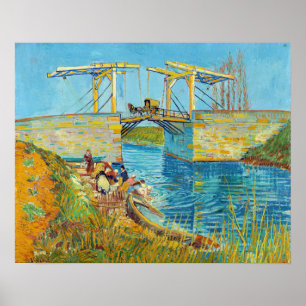 Vincent van Gogh - Langlois Bridge bei Arles #1 Poster
