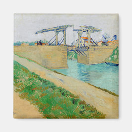 Vincent van Gogh - Langlois Bridge bei Arles #2 Magnet