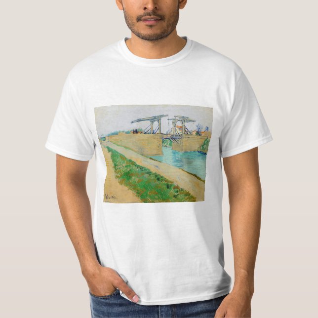 Vincent van Gogh - Langlois Bridge bei Arles #2 T-Shirt (Vorderseite)