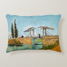Vincent van Gogh - Langlois Bridge bei Arles #3 Dekokissen