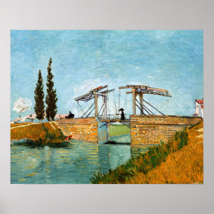 Vincent van Gogh - Langlois Bridge bei Arles #3 Poster