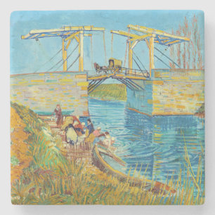 Vincent van Gogh - Langlois-Brücke in Arles #1 Steinuntersetzer