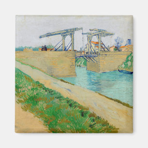 Vincent van Gogh - Langlois-Brücke in Arles #2 Magnet