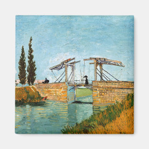 Vincent van Gogh - Langlois-Brücke in Arles #3 Magnet