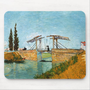 Vincent van Gogh - Langlois-Brücke in Arles #3 Mousepad