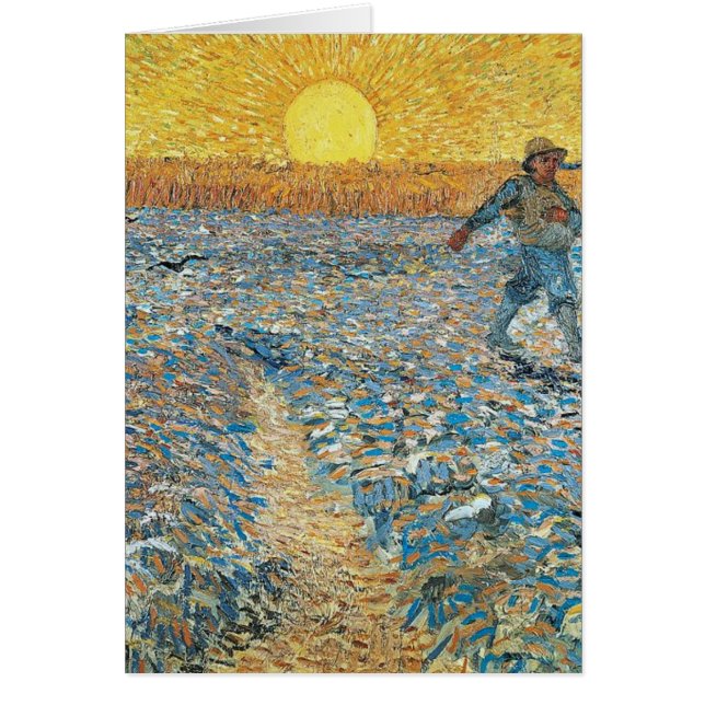 Vincent van Gogh l'art de peinture de semeur (Devant)