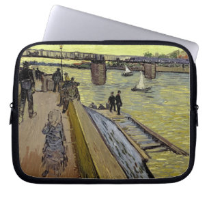Vincent van Gogh Le Pont de Trinquetaille Arles Laptopschutzhülle