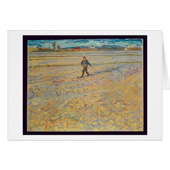 Vincent van Gogh | le semeur, 1888 (Devant horizontal)