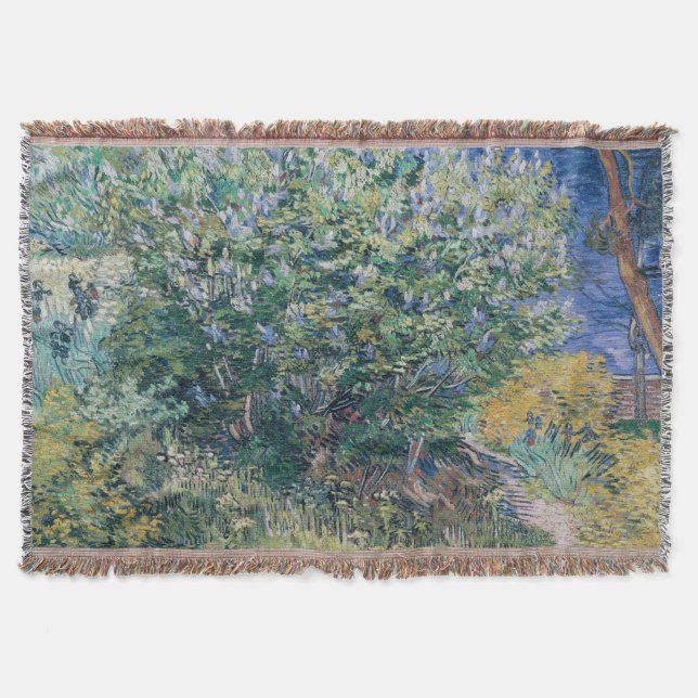 Vincent Van Gogh - Lilac Bush Decke (Vorderseite)