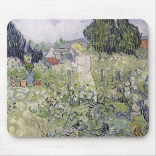 Vincent van Gogh Mademoiselle Gachet im Garten Mousepad