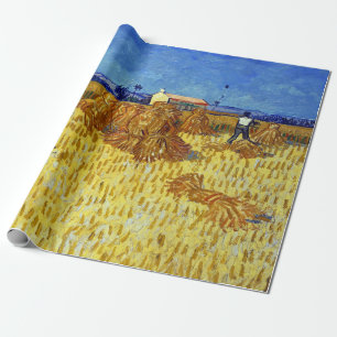 Vincent van Gogh-Mais-Ernte in Provence Geschenkpapier