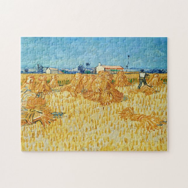 Vincent Van Gogh, Maisernte in der Provence (Horizontal)