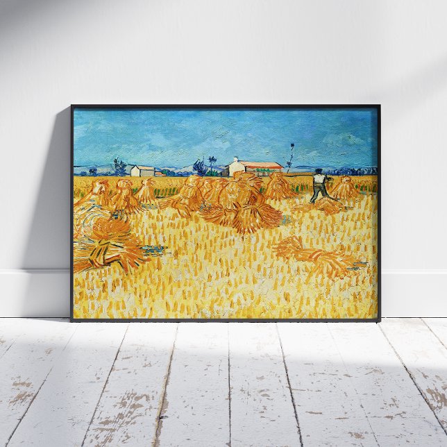 Vincent Van Gogh, Maisernte in der Provence Poster (Von Creator hochgeladen)