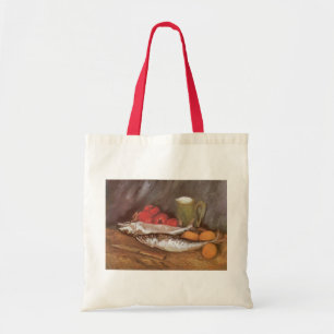 Vincent van Gogh - Makrelen, Zitronen und Tomaten Tragetasche