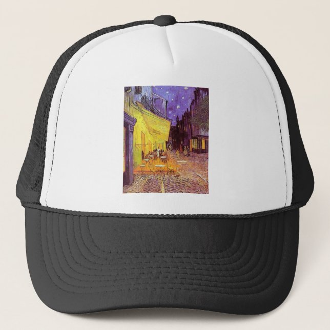 Vincent van Gogh-Malereien: Van- Goghcafé Truckerkappe (Vorderseite)