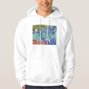 Vincent Van Gogh malt Irises Hoodie