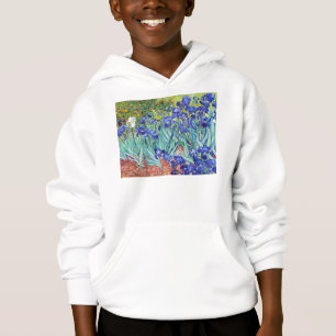 Vincent Van Gogh maltet Schwertlilien Hoodie