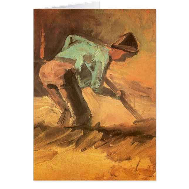 Vincent van Gogh - Man Stooping w Stick ou Spade (Devant)