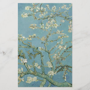 Vincent Van Gogh Mandelblüten-Blumenmalerei Briefpapier