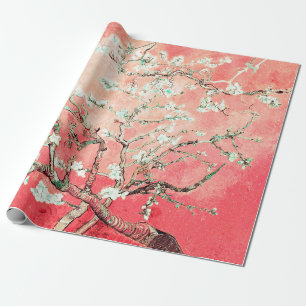 Vincent Van Gogh Mandelblüten Rosa Pfirsich Geschenkpapier