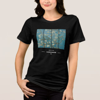 Vincent Van Gogh Mandelblüten T-Shirt Tri-Blend Shirt