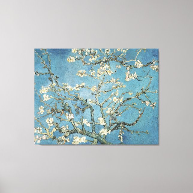 Vincent van Gogh | Mandelzweige in Blüte, 1890 Leinwanddruck (Vorderseite)