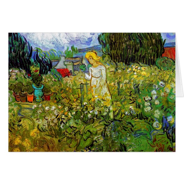 Vincent Van Gogh - Marguerite Gachet im Garten (Vorderseite (Horizontal))