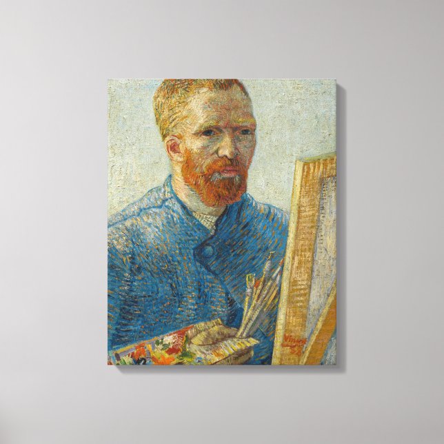 Vincent Van Gogh Master Artisan Self Portrait Leinwanddruck (Vorderseite)