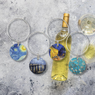 Vincent van Gogh Masterpiece Gemälde Weinglas Anhänger