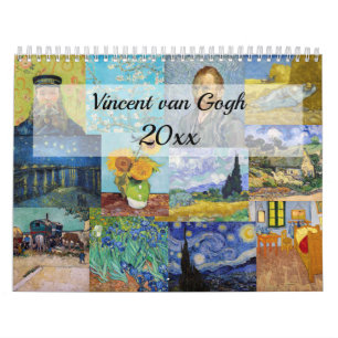 Vincent van Gogh Masterpiece Selection Kalender