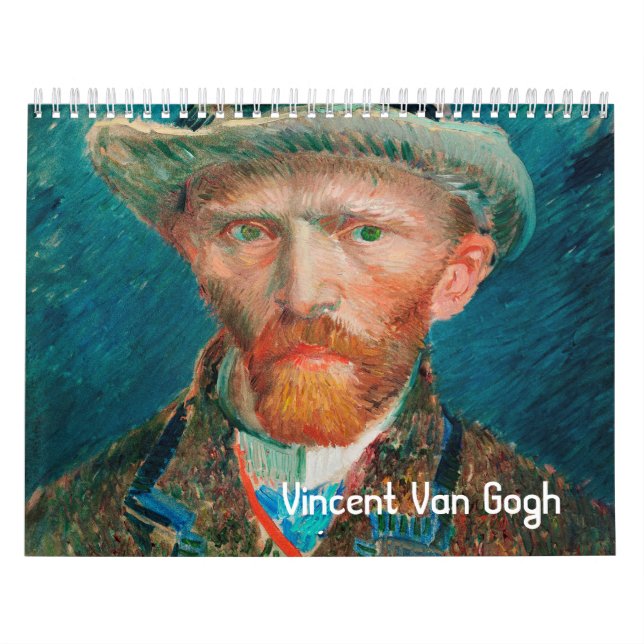 Vincent Van Gogh Masterpiece Vintag Art Art Kalender (Titelbild)