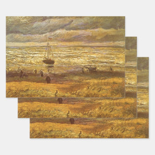 Vincent van Gogh - Meer bei Scheveningen Geschenkpapier Set