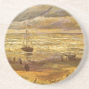 Vincent van Gogh - Meer bei Scheveningen Getränkeuntersetzer
