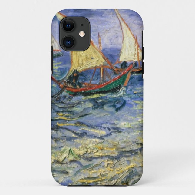 Vincent van Gogh-Meerblick Case-Mate iPhone Hülle (Rückseite)