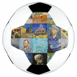 Vincent van Gogh - Meisterwerke Mosaic Patchwork Fußball
