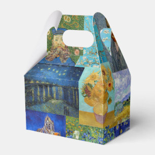 Vincent Van Gogh - Meisterwerke Patchwork Geschenkschachtel