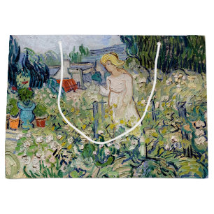 Vincent van Gogh - Miss Gachet in ihrem Garten Große Geschenktüte