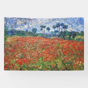 Vincent van Gogh - Mohnfeld Banner
