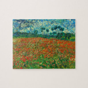 Vincent Van Gogh Mohnfeld Fine Art