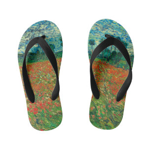 Vincent Van Gogh Mohnfeld Kunstdruck Magnet Kinderbadesandalen