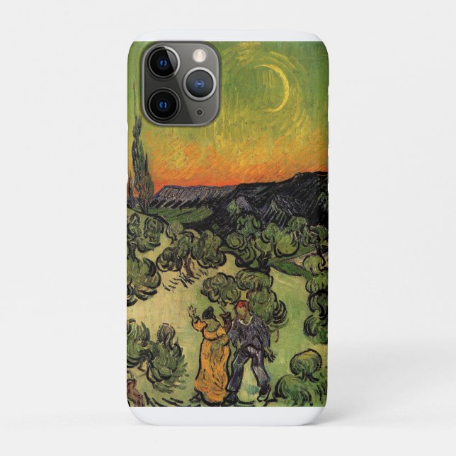 Vincent Van Gogh Moonlit Landschaft Case-Mate iPhone Hülle (Rückseite)
