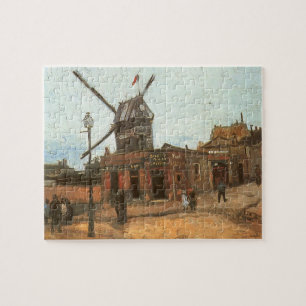 Vincent van Gogh - Moulin de la Galette, Windmühle