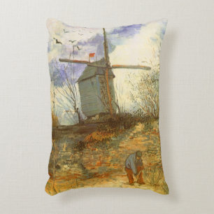 Vincent van Gogh - Moulin de la Galette, Windmühle Dekokissen