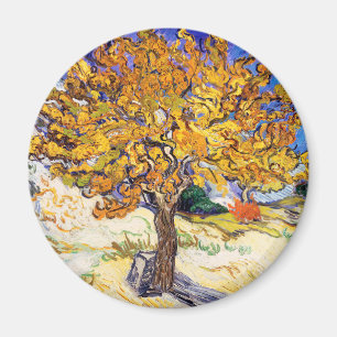 Vincent Van Gogh Mulberry Tree Fine Art Magnet