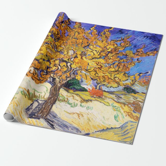 Vincent Van Gogh Mulberry Tree Geschenkpapier (Ungerollt)