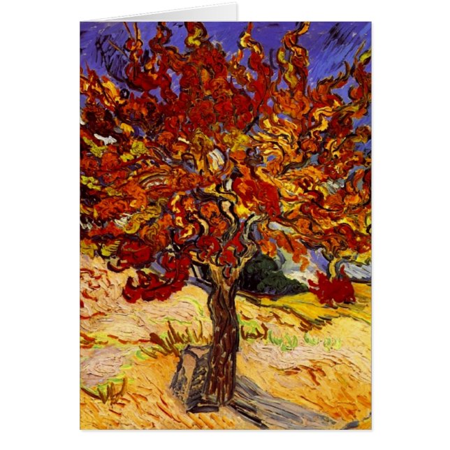 Vincent Van Gogh Mulberry Tree Kunstmalerei (Vorne)