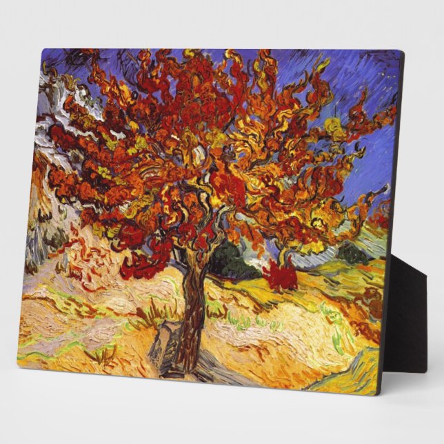 Vincent Van Gogh Mulberry Tree Kunstmalerei Fotoplatte (Seite)