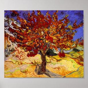 Vincent Van Gogh Mulberry Tree Kunstmalerei Poster