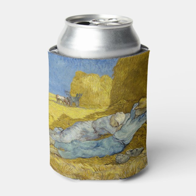 Vincent Van Gogh - Noon, Erholung aus der Arbeit / Dosenkühler (Kanne Vorderseite)