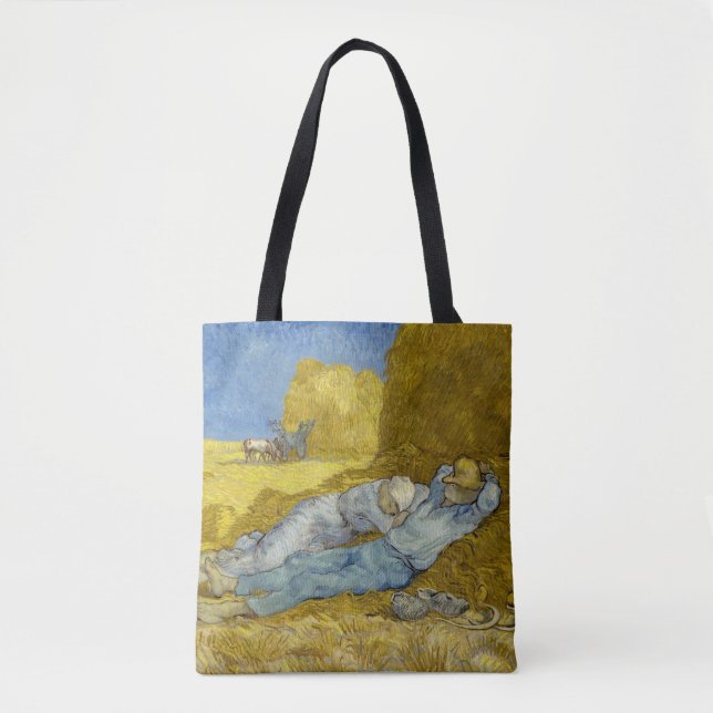 Vincent Van Gogh - Noon, Erholung aus der Arbeit / Tasche (Vorderseite)